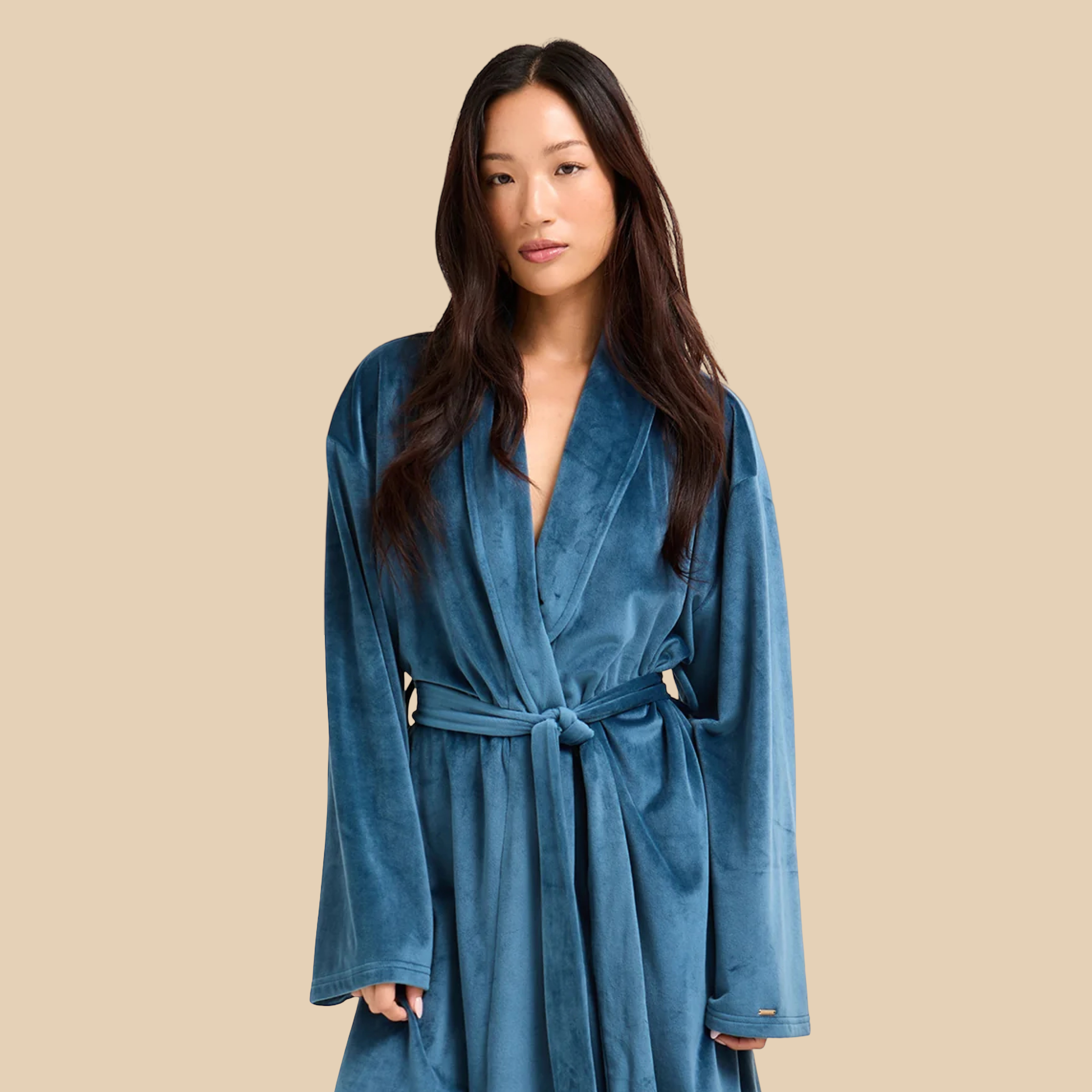 Velour Robe
